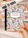Cute Pink Back To School Composition Notebook