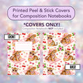 Cute Tiger Tropical | Front & Back Vinyl Wrap Set | Covers Only